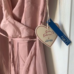 Rue 21 Pink mauve ruffle dress